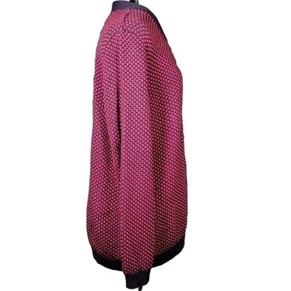 Karen Scott Hardware Henley Cotton Sweater Sz XL - Picture 4 of 13